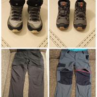 Scarpe trekking "SCARPA"e
"SALOMON" tg. 38 e 31