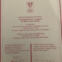 Due litografie firmate da Remo Brindisi