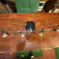 lampadario faretti orientabili