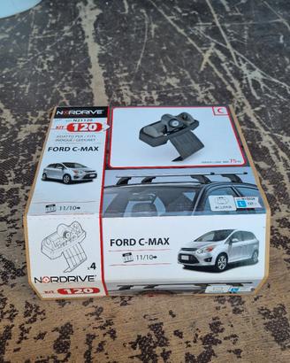 kit Piedi+attacchi barre portapacchi ford C-max