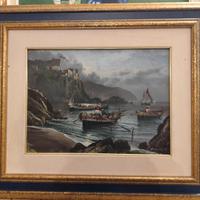 Olio su tela " - Mario R. Allegretti '89