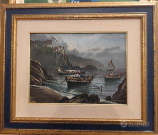 Olio su tela " - Mario R. Allegretti '89