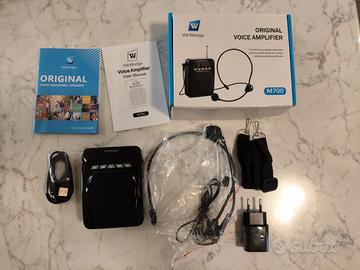 Amplificatore voce portatile con microfono