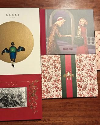 Lotto 5 cataloghi Gucci gift 