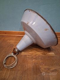 Lampada industriale smaltata 