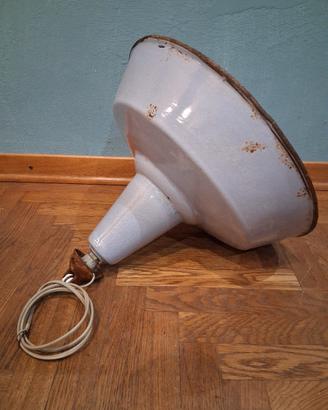 Lampada industriale smaltata 