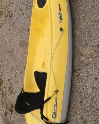 canoa ouassou bic completa di remo 