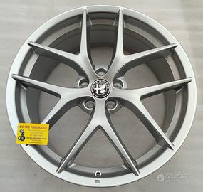 Set Cerchi In Lega NUOVI Originali Alfa Stelvio 20