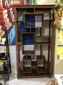 LIBRERIA IN TEAK INDONESIANA