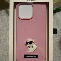 Karl Lagerfeld Cover Iphone 15 Pro Max rosa