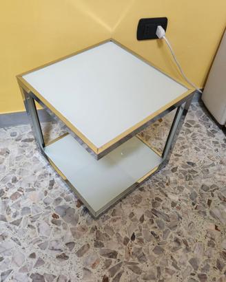 TAVOLINO QUADRATO VETRO IKEA 39x39x39 CM