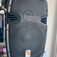 Cassa acustica amplificata portatile