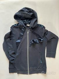 Felpa Blu zip/cappuccio - F.lli Campagnolo