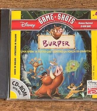 GAME SHOTS Disney n 4 BURPER cd Rom PC GAME