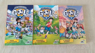 Tre Libri Luigi Garlando GOL ! Nuovi 
