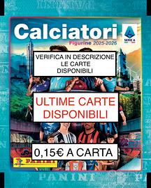 Figurine calciatori Panini 2025-2026