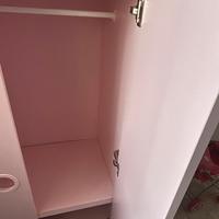 armadio per bambini rosa,