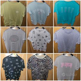 T-shirt donna 5€ l'una taglia L 