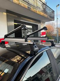 Barre portatutto piu porta sci