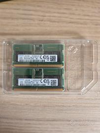 RAM Samsung DDR5 16GB (2x8GB) come nuove