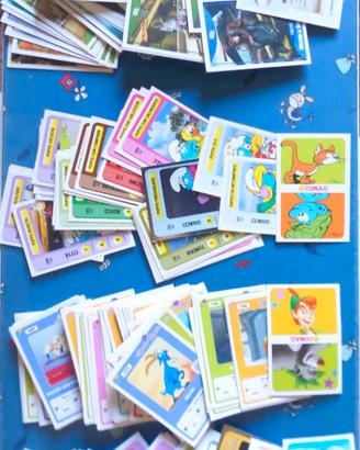 LOTTO CARTE FIGURINE PANINI PUFFI DISNEY GATTO NEW
