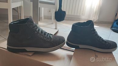 Sneakers Alte Legero in Pelle Scamosciata e Gore-T