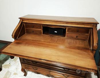 Scrittoio a ribaltina anni 60 scrivania