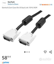 Cavo Monitor DVI-D Dual Link 10 metri