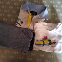 Magliette e tutina bimbo.