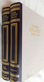 Grande atlante Treccani Vol.I+Vol.2 Cartografia