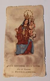 Holy Card Maria Santissima 1906.