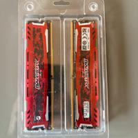 RAM Crucial Ballistix 16 GB DDR4 3000MHz