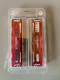 RAM Crucial Ballistix 16 GB DDR4 3000MHz