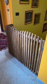 Cancello di sicurezza in legno