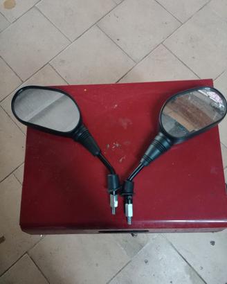 Coppia specchietti per scooter