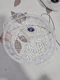 set porta stuzzichini in cristallo