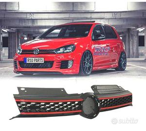 GRIGLIA VOLKSWAGEN VW GOLF 6 08-12 LOOK GTI NERA C