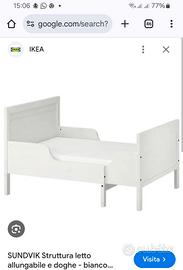  struttura letto allungabile 