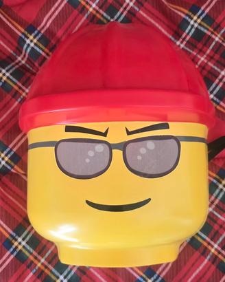maschera omino lego