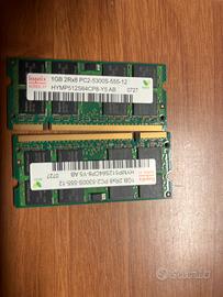 Ram ddr2 kit 2gb