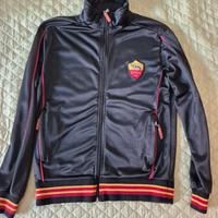 Felpa con zip As Roma