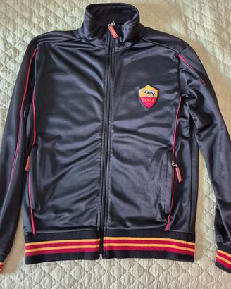 Felpa con zip As Roma