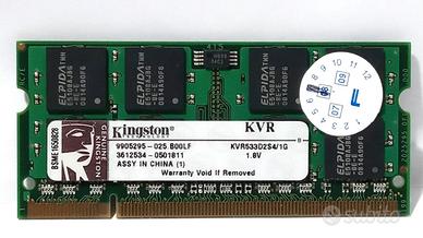 Kingston KVR533D2S4/1g SDRAM SODIMM