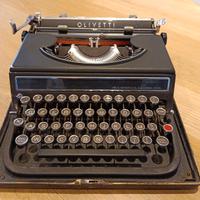 Macchina per scrivere vintage Olivetti Studio 42