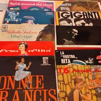 DISCHI VINILE 33 E 45 ANNI 50 60 70