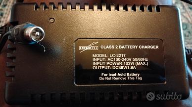 Caricabatteria Extracell biciclette elettriche