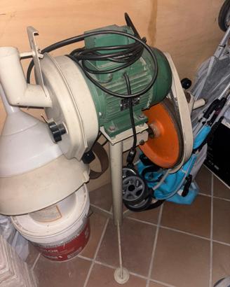 Sgranatrice e macina per mais elettrica