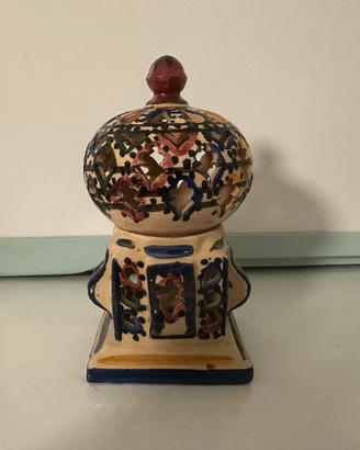 Portacandele / diffusore in ceramica