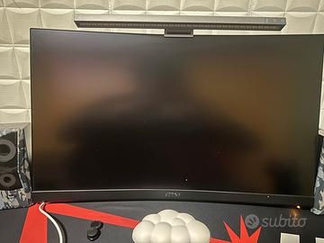 Monitor Gaming MSI 32”Curvo 250Hz-Ottime condizion