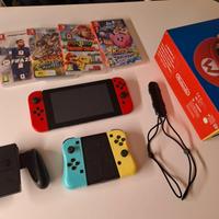 Nintendo Switch Standard V2 2023 +4giochi +4joycon